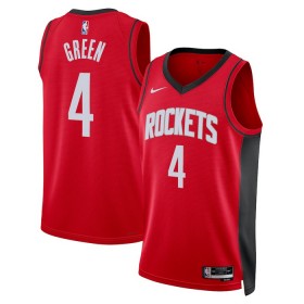 Dres Houston Rockets Jalen Green 0 Nike 2022-23 Icon Edition Crvena Swingman